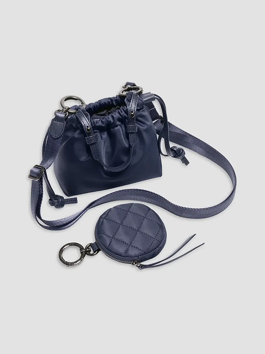 MZ Wallace Women's Waverly Bebe Quilted-Coin Pouch & Crossbody Bag | Thumbnail 6 MZ Wallace Women's Waverly Bebe Quilted-Coin Pouch & Crossbody Bag | Thumbnail 6