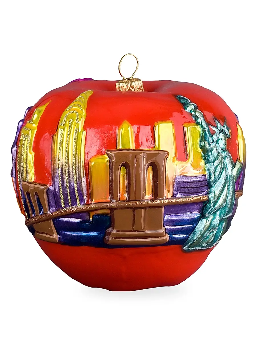 Joy To The World The Big Apple Ornament | Thumbnail 2 Joy To The World The Big Apple Ornament | Thumbnail 2