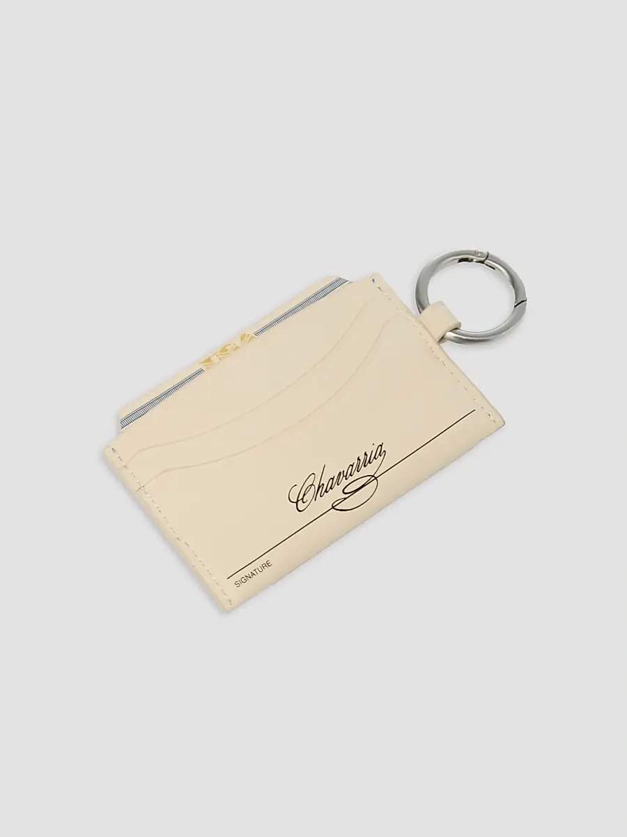Willy Chavarria Men's Human Verification Leather Wallet | Thumbnail 5 Willy Chavarria Men's Human Verification Leather Wallet | Thumbnail 5