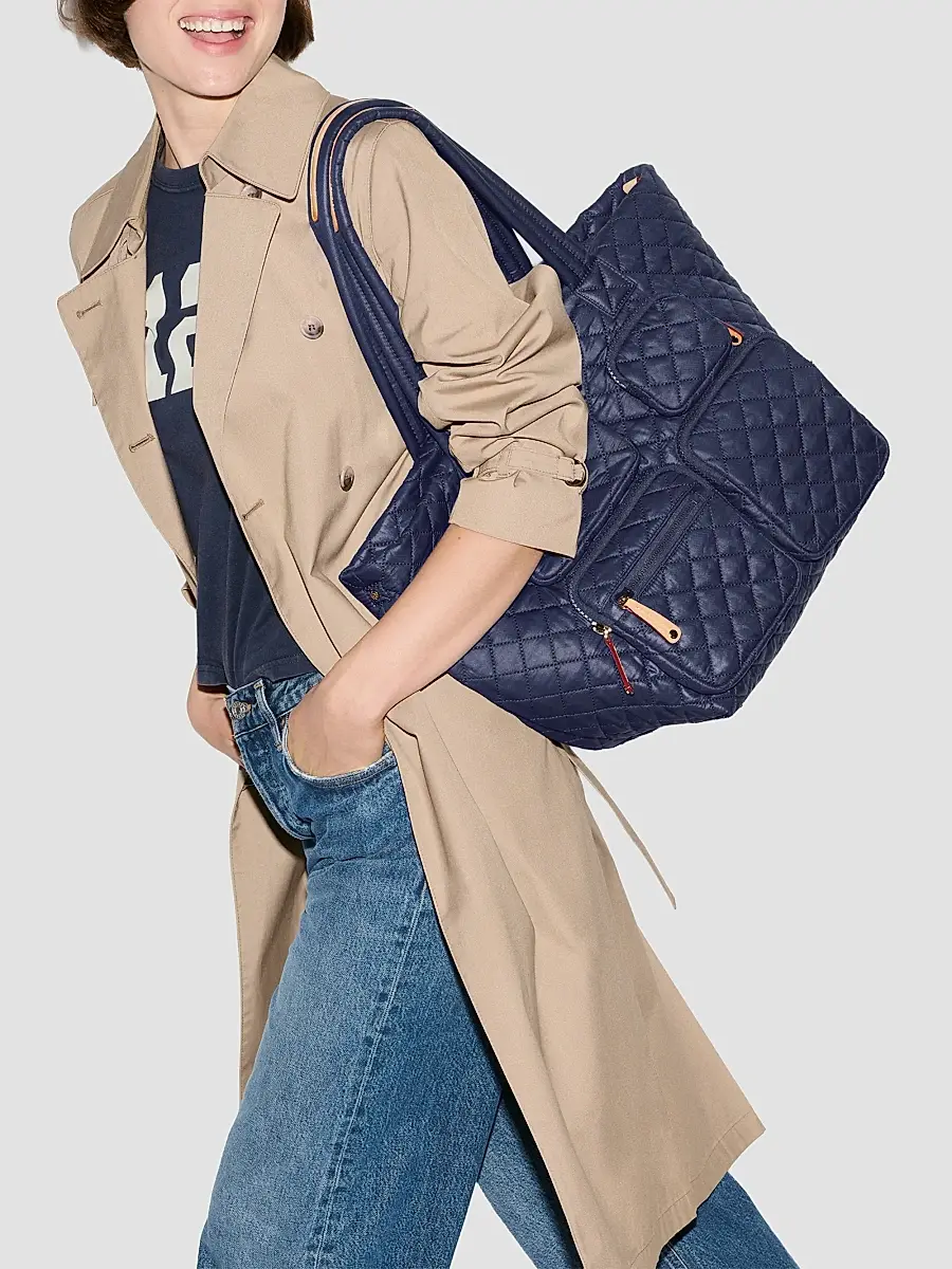 MZ Wallace Women's Medium Metro Travel Tote Bag | Thumbnail 2