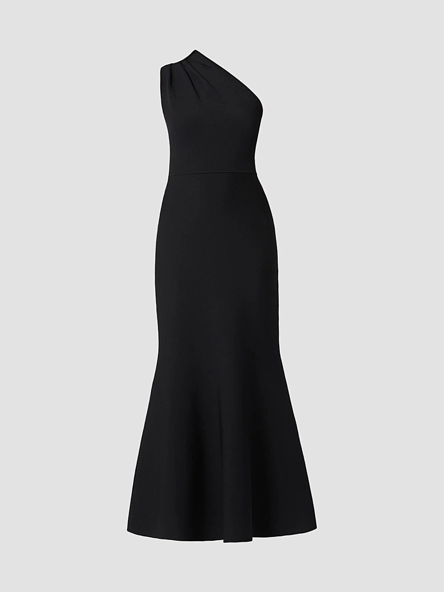 Shoshanna Women's Carrington One-Shoulder Mermaid Dress