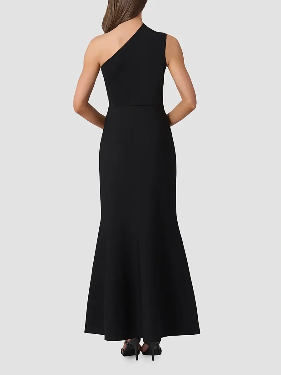 Shoshanna Women's Carrington One-Shoulder Mermaid Dress | Thumbnail 3 Shoshanna Women's Carrington One-Shoulder Mermaid Dress | Thumbnail 3