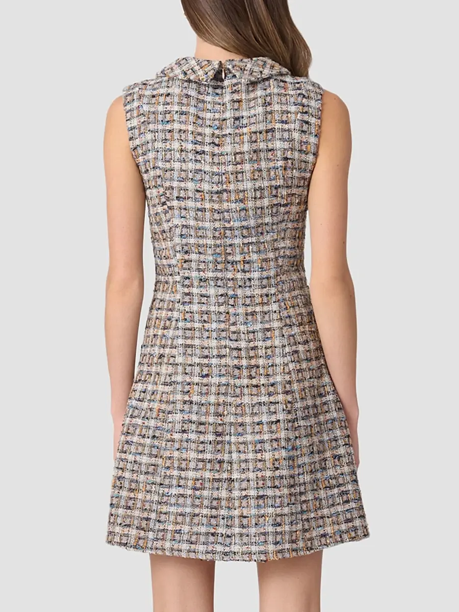 Shoshanna Women's Charlotte Tweed Mini Dress | Thumbnail 3 Shoshanna Women's Charlotte Tweed Mini Dress | Thumbnail 3