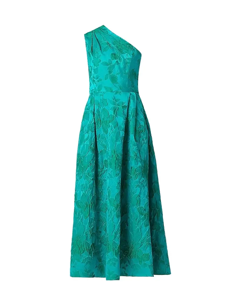 Women's Helen Jacqaurd One-Shoulder Cocktail Dress Women's Helen Jacqaurd One-Shoulder Cocktail Dress