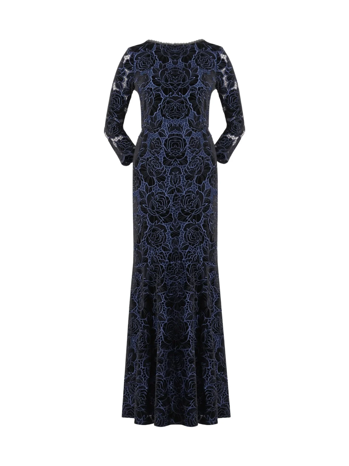 Women's Brianna Velvet Lace Gown Women's Brianna Velvet Lace Gown