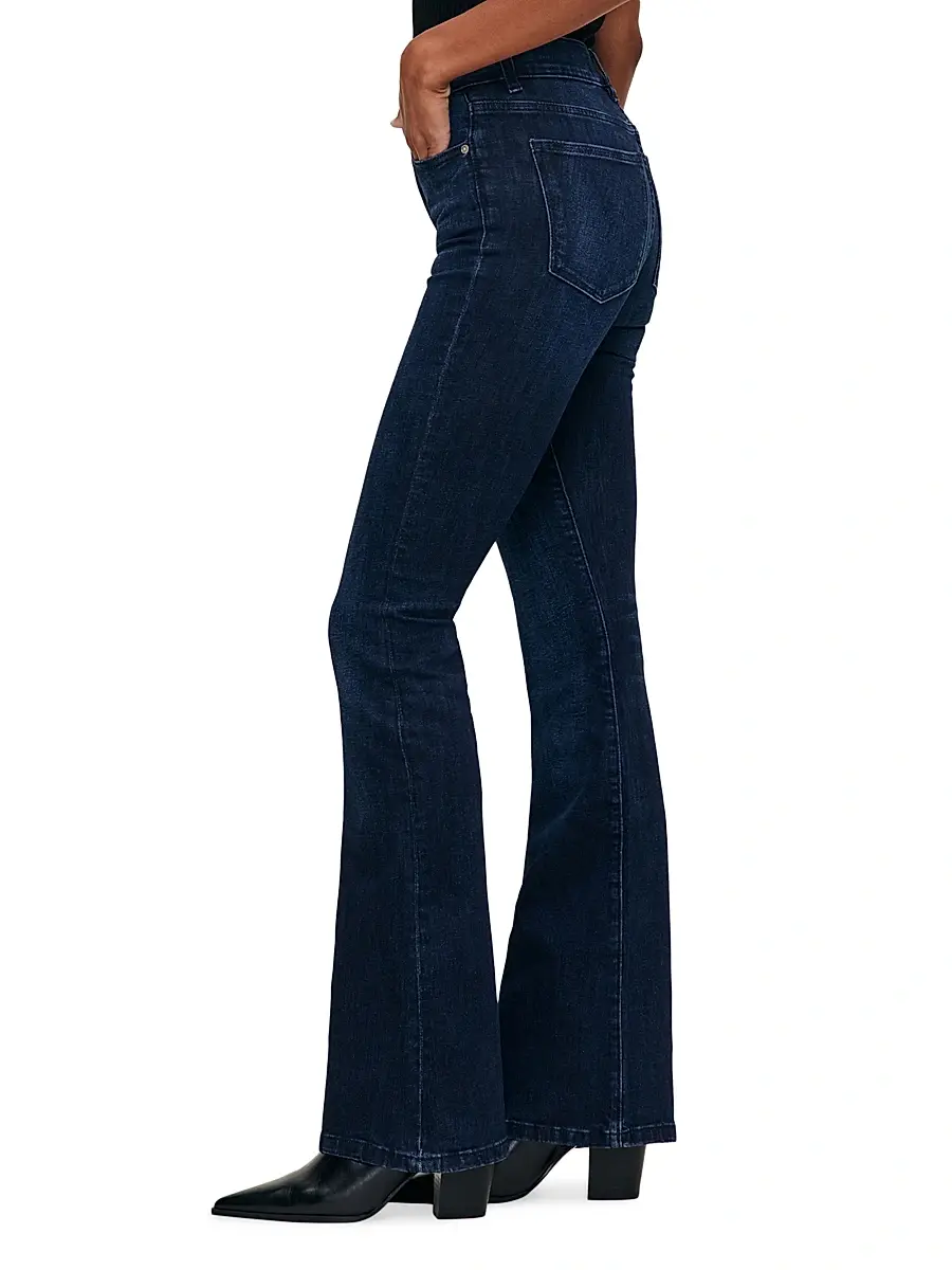 DL1961 Women's Bridget Boot High Rise Instasculpt Jeans | Thumbnail 4