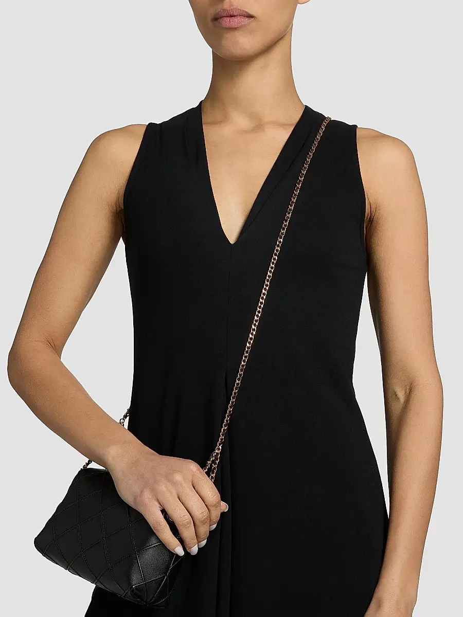 MAJESTIC FILATURES Women's Cotton V-Neck Sleeveless Dress | Thumbnail 6 MAJESTIC FILATURES Women's Cotton V-Neck Sleeveless Dress | Thumbnail 6