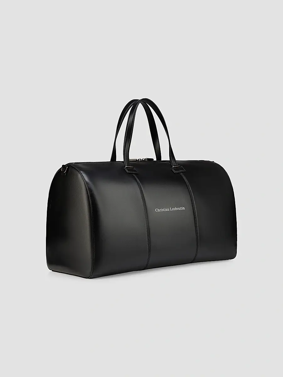 Christian Louboutin Men's Tactical Leather Duffel Bag | Thumbnail 2