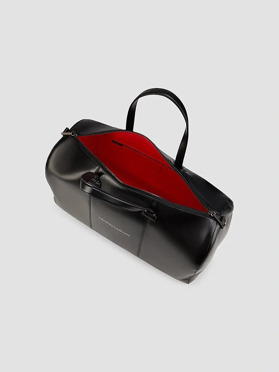 Christian Louboutin Men's Tactical Leather Duffel Bag | Thumbnail 5