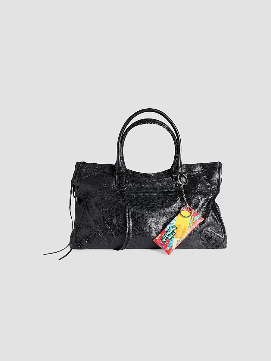 Balenciaga Men's Keychain-Charm Snack Pouch | Thumbnail 5 Balenciaga Men's Keychain-Charm Snack Pouch | Thumbnail 5