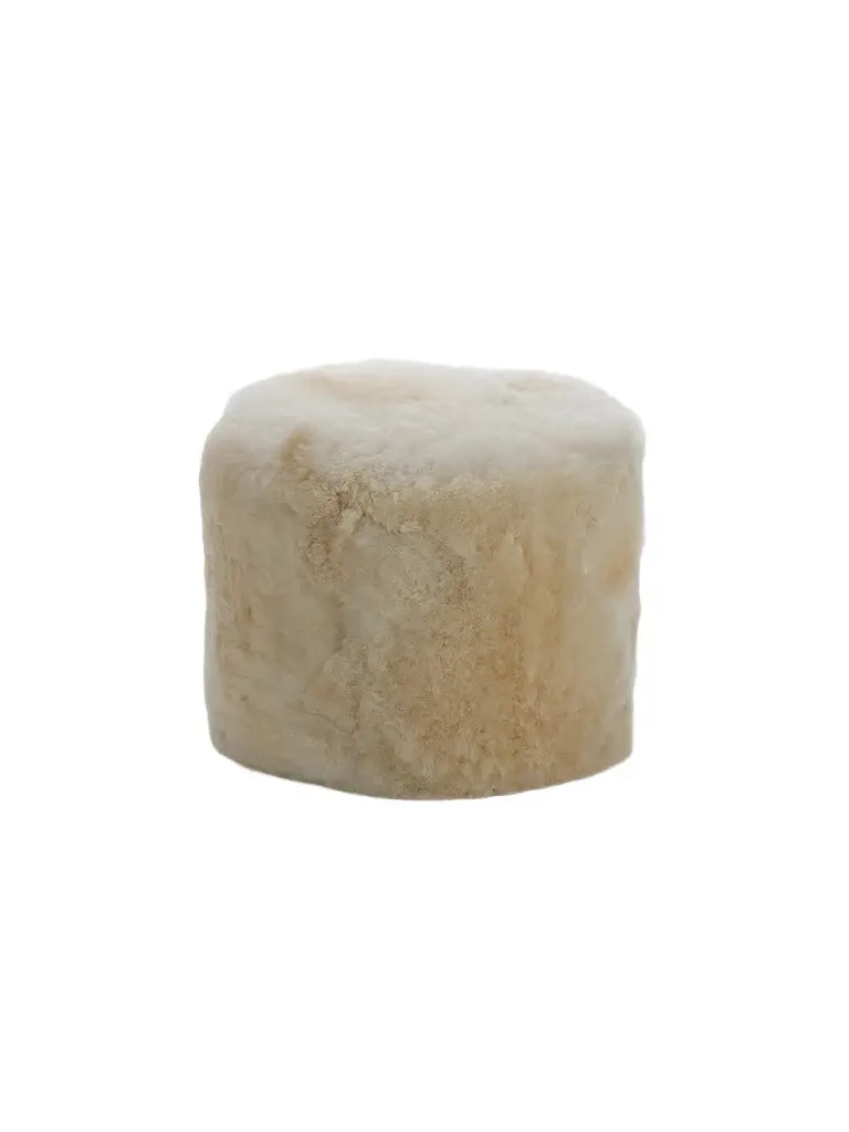 Weich Couture Alpaca Lio Alpaca Fur Pouf Ottoman