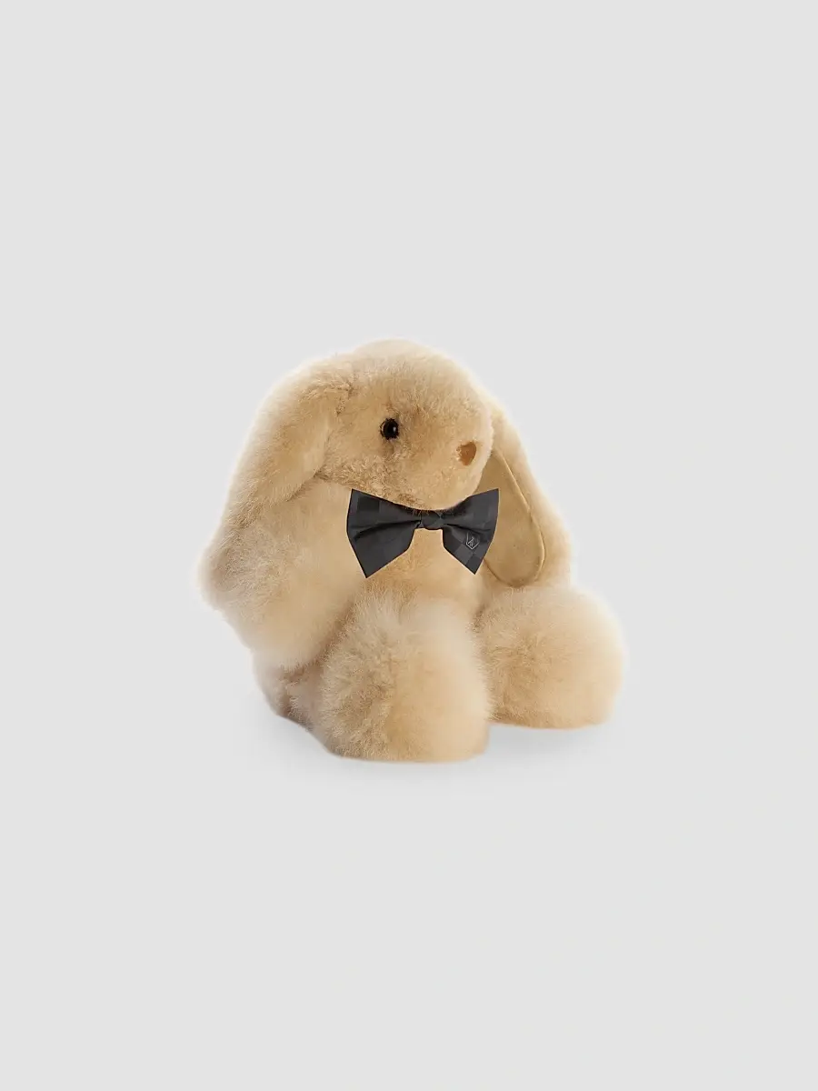 Weich Couture Alpaca Milo Alpaca Fur Stuffed Rabbit | Thumbnail 2
