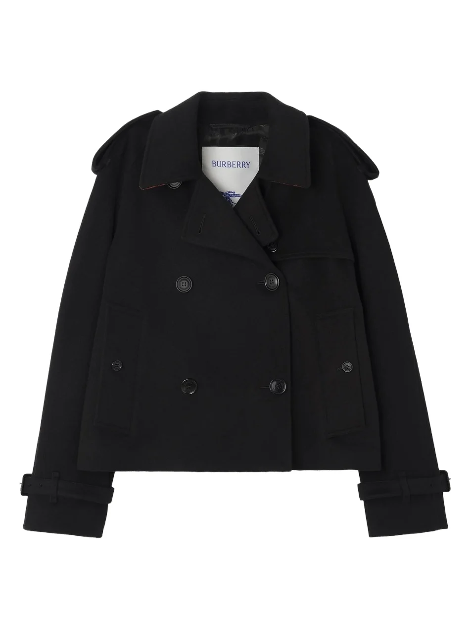 Women's Mayfair Cashmere Crop Trench Jacket