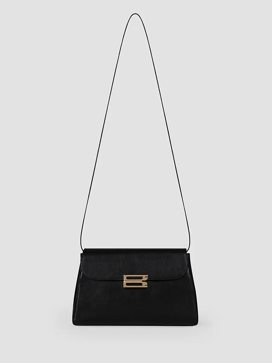 Victoria Beckham Women's Dorian Leather Trapeze Shoulder Bag | Thumbnail 4 Victoria Beckham Women's Dorian Leather Trapeze Shoulder Bag | Thumbnail 4