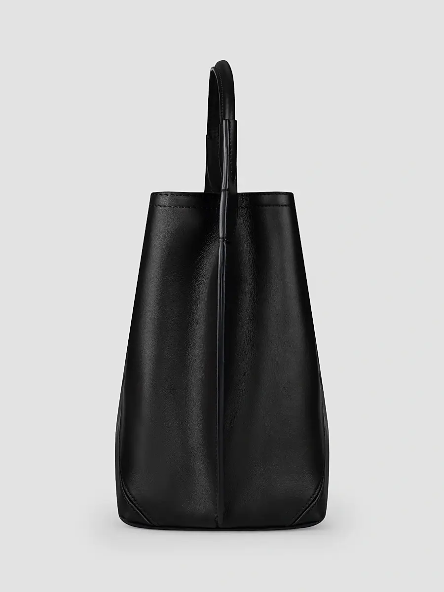 Victoria Beckham Women's Logo Leather Bucket Bag | Thumbnail 3 Victoria Beckham Women's Logo Leather Bucket Bag | Thumbnail 3