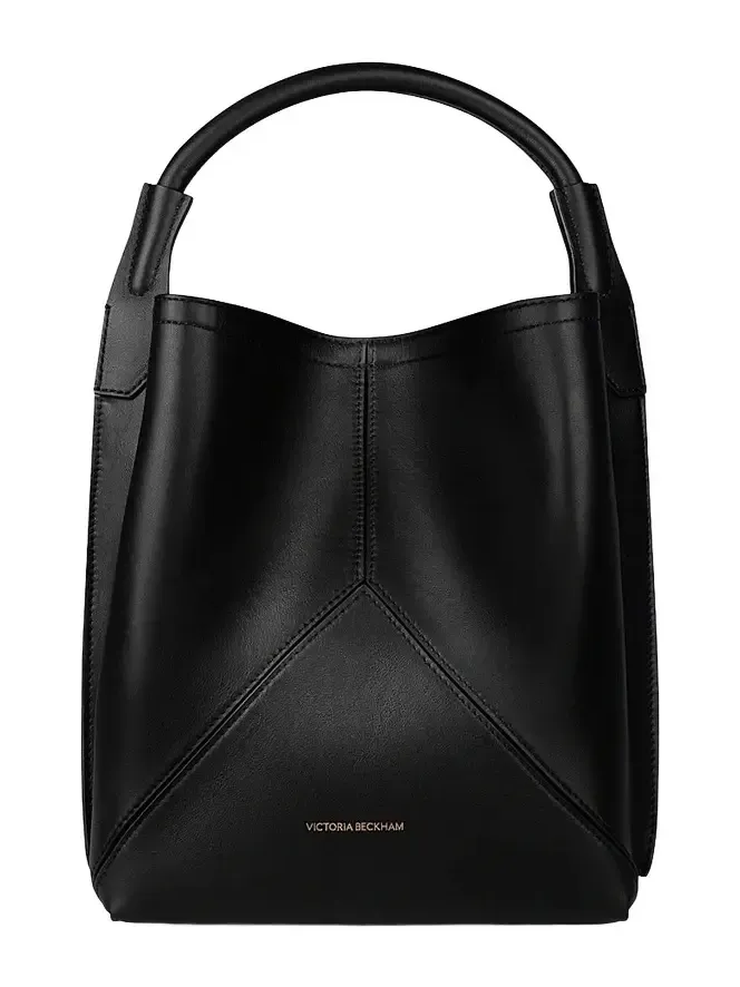 Women's Logo Leather Bucket Bag Women's Logo Leather Bucket Bag