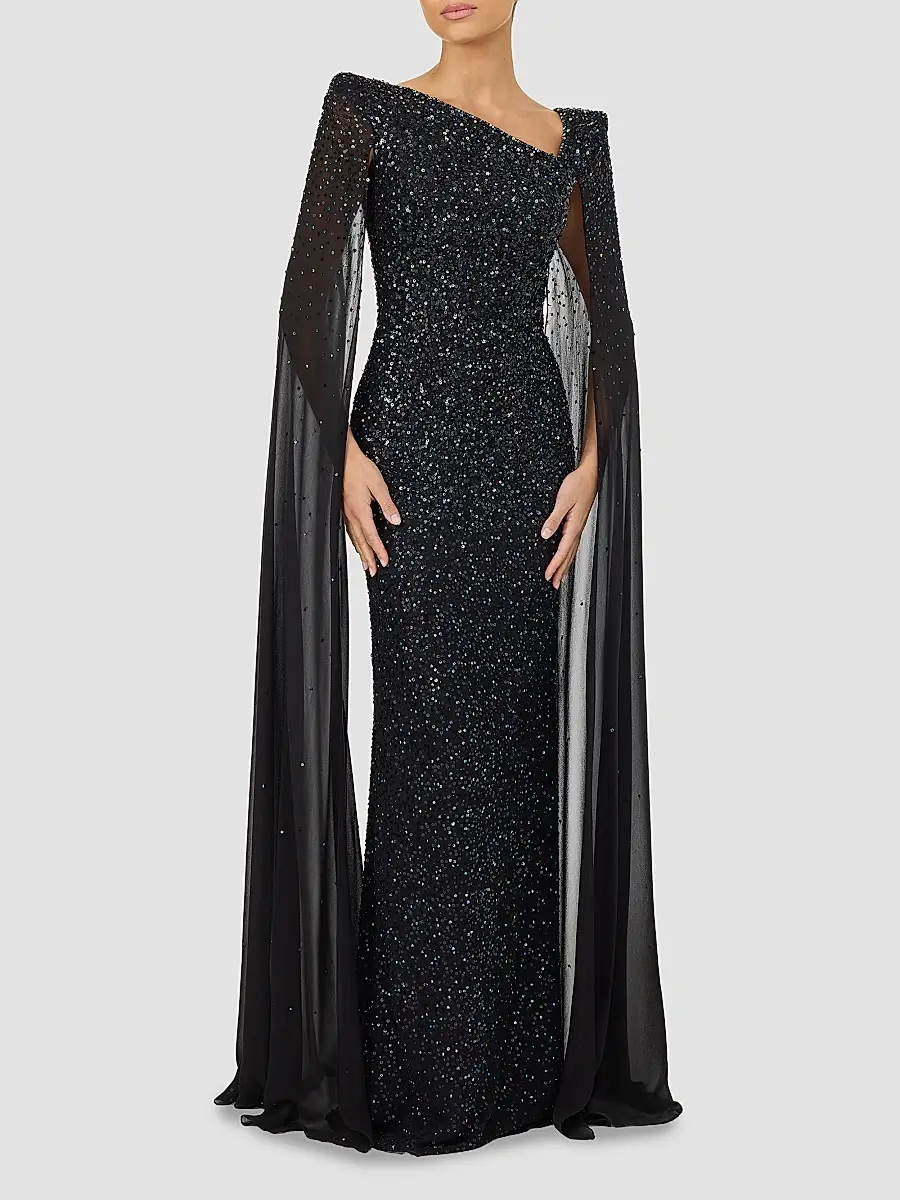 Jenny Packham Women's Twilight Embellished Gown | Thumbnail 2