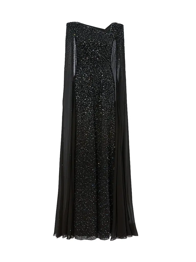 Jenny Packham Women's Twilight Embellished Gown