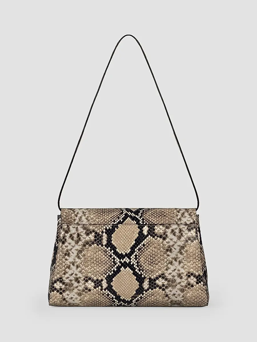 Victoria Beckham Women's Dorian Printed Snake-Embossed Leather Shoulder Bag | Thumbnail 2 Victoria Beckham Women's Dorian Printed Snake-Embossed Leather Shoulder Bag | Thumbnail 2