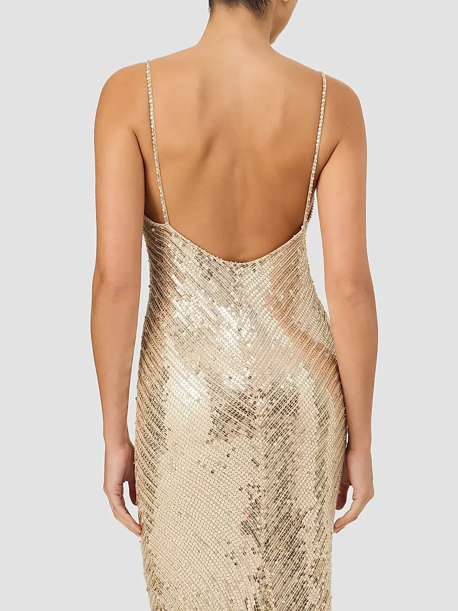 Jenny Packham Women's Ariel Sequined Gown | Thumbnail 5 Jenny Packham Women's Ariel Sequined Gown | Thumbnail 5