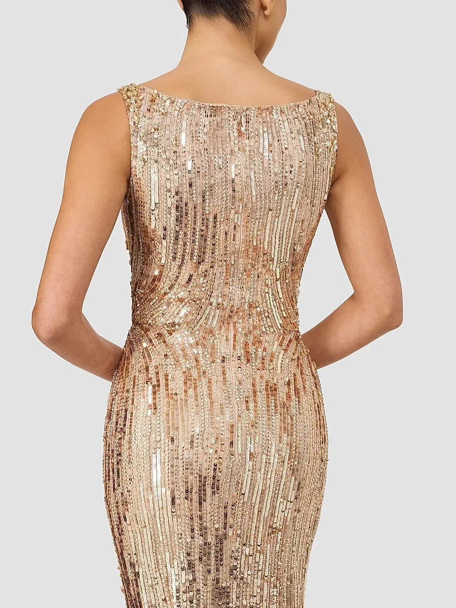Jenny Packham Women's Solaris Sequin Gown | Thumbnail 5 Jenny Packham Women's Solaris Sequin Gown | Thumbnail 5
