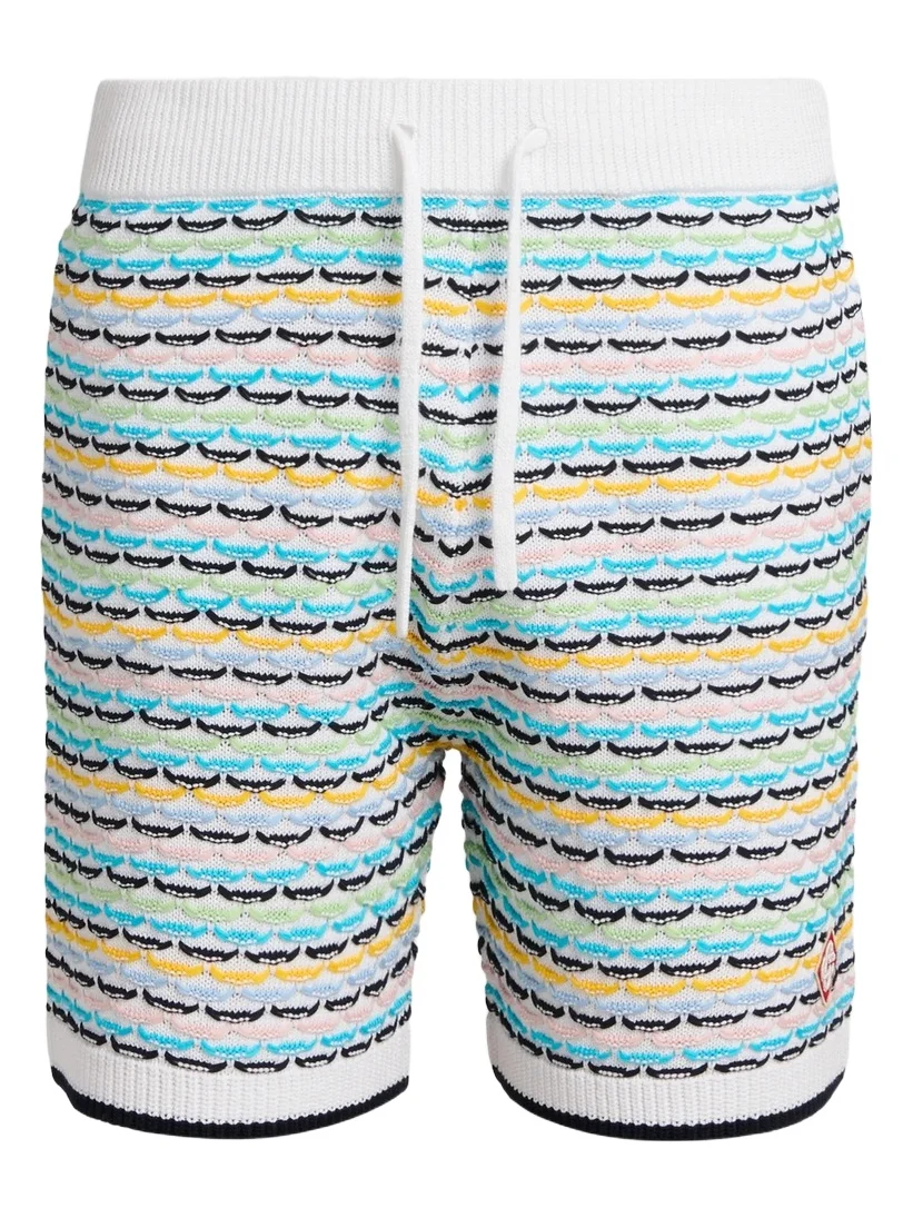 Men's Tuck-Stitch Cotton Shorts Men's Tuck-Stitch Cotton Shorts