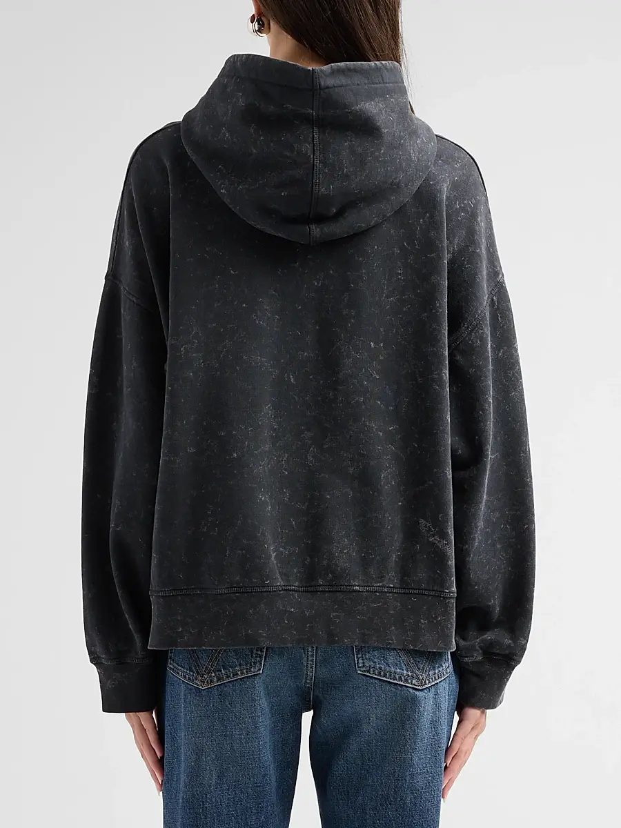 Ganni Women's Isoli Crop Hoodie | Thumbnail 3 Ganni Women's Isoli Crop Hoodie | Thumbnail 3