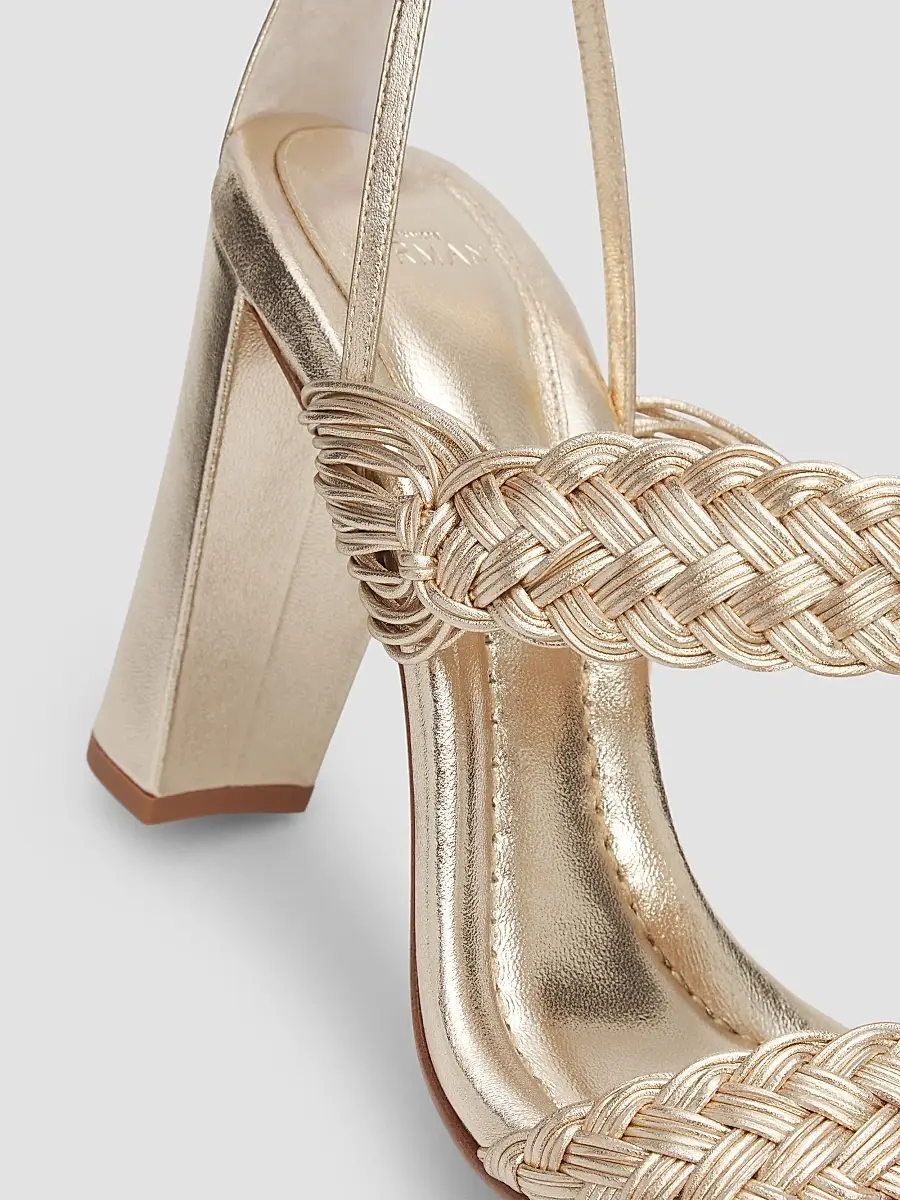 Alexandre Birman Women's Thalia 90MM Braided Strap Block Heel Sandals | Thumbnail 5