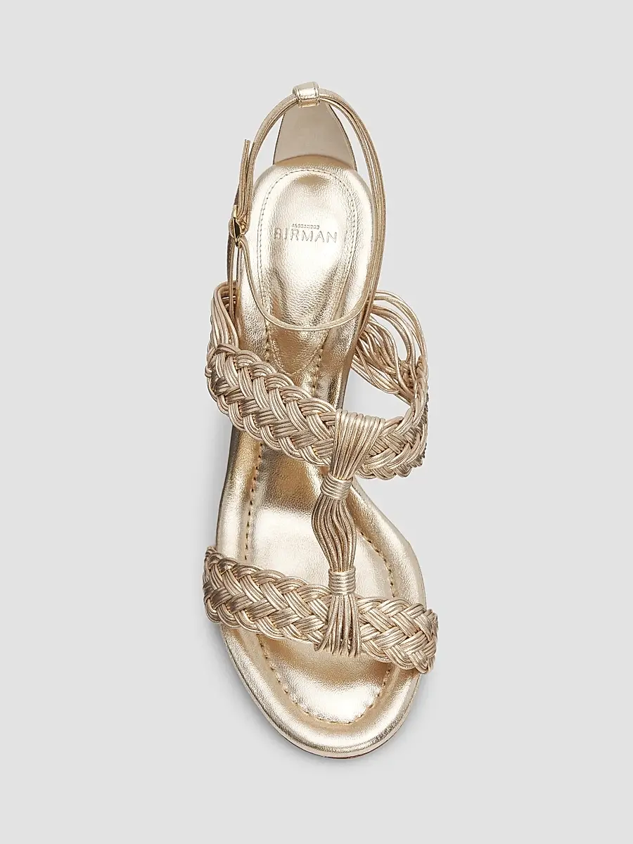 Alexandre Birman Women's Thalia 90MM Braided Strap Block Heel Sandals | Thumbnail 6