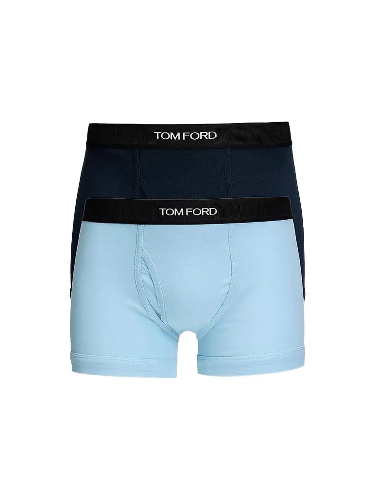 Tom Ford Men's Cotton Boxer Briefs 2-Pack