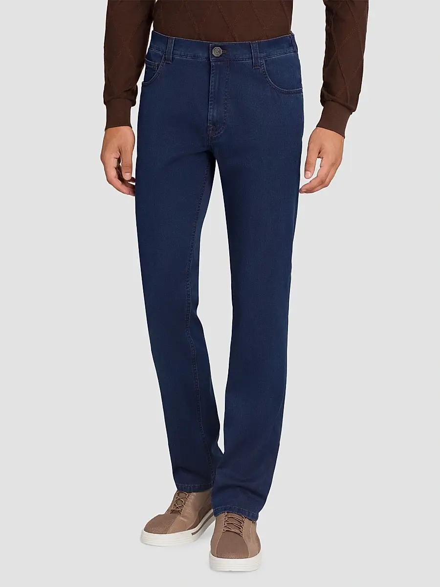 Stefano Ricci Men's Cotton Blend Tapered Jeans | Thumbnail 2 Stefano Ricci Men's Cotton Blend Tapered Jeans | Thumbnail 2