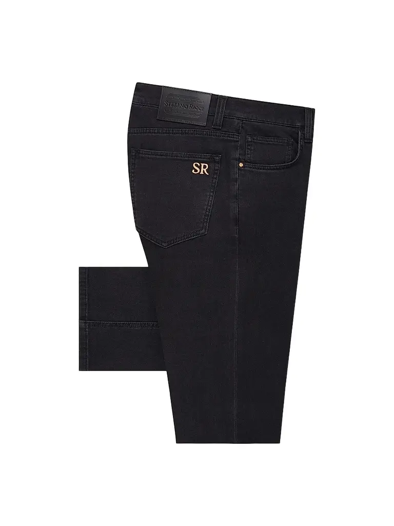 Stefano Ricci Men's Cotton and Cashmere Tapered Jeans