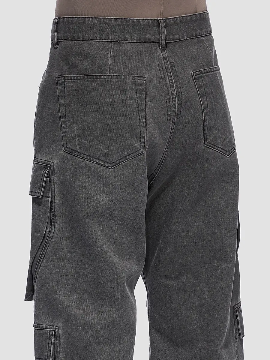 DRKSHDW by Rick Owens Men's Denim Cargo Jeans | Thumbnail 6 DRKSHDW by Rick Owens Men's Denim Cargo Jeans | Thumbnail 6