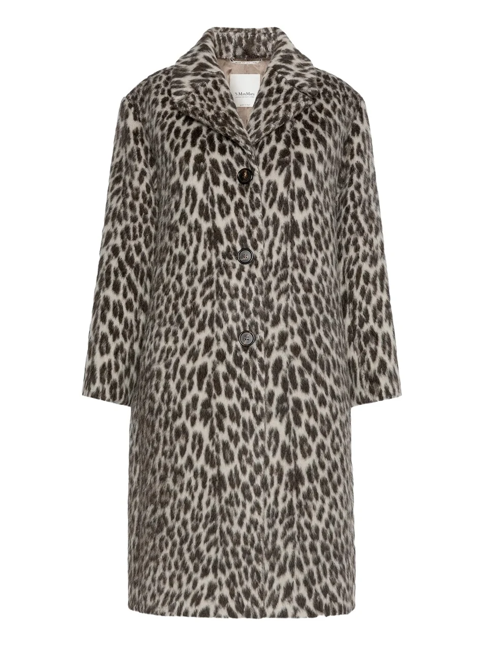 Max Mara Women's Soft Textured Jacquard Coat