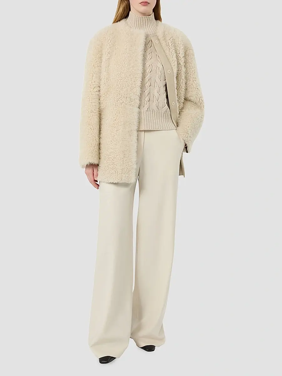 Max Mara Women's Comfortable Wool and Cashmere Sweater | Thumbnail 2 Max Mara Women's Comfortable Wool and Cashmere Sweater | Thumbnail 2