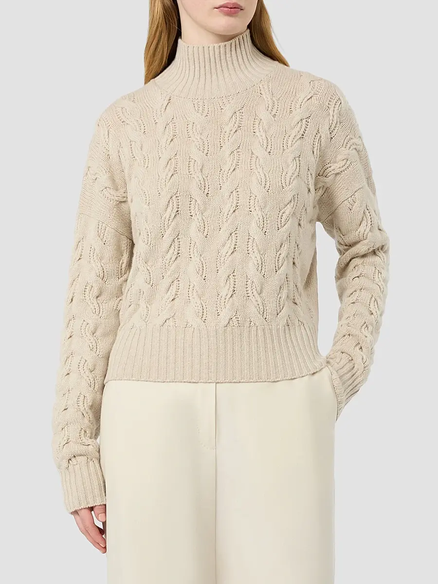 Max Mara Women's Comfortable Wool and Cashmere Sweater | Thumbnail 3 Max Mara Women's Comfortable Wool and Cashmere Sweater | Thumbnail 3