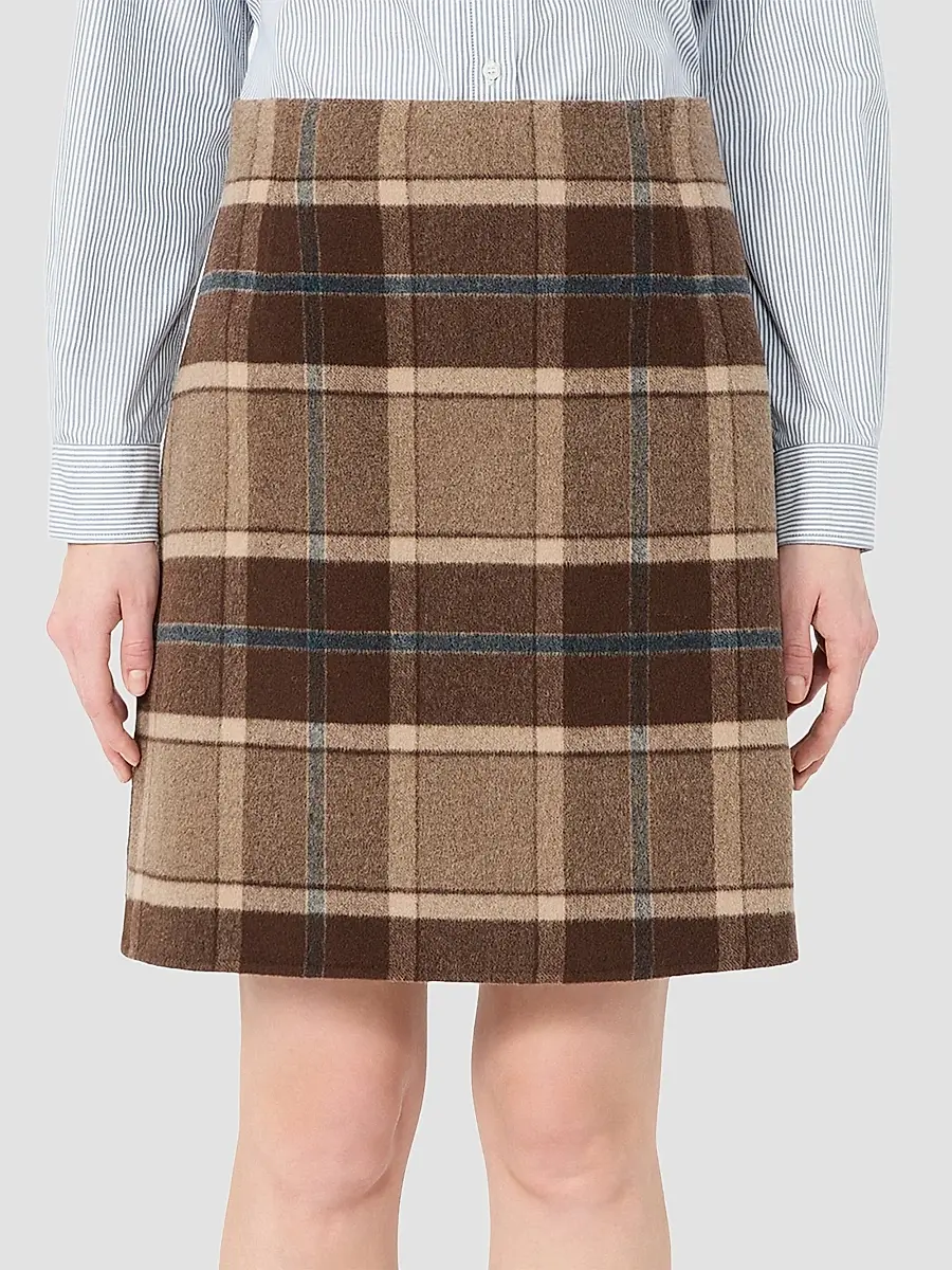 Weekend Max Mara Women's Double Wool Broadcloth Skirt | Thumbnail 3 Weekend Max Mara Women's Double Wool Broadcloth Skirt | Thumbnail 3