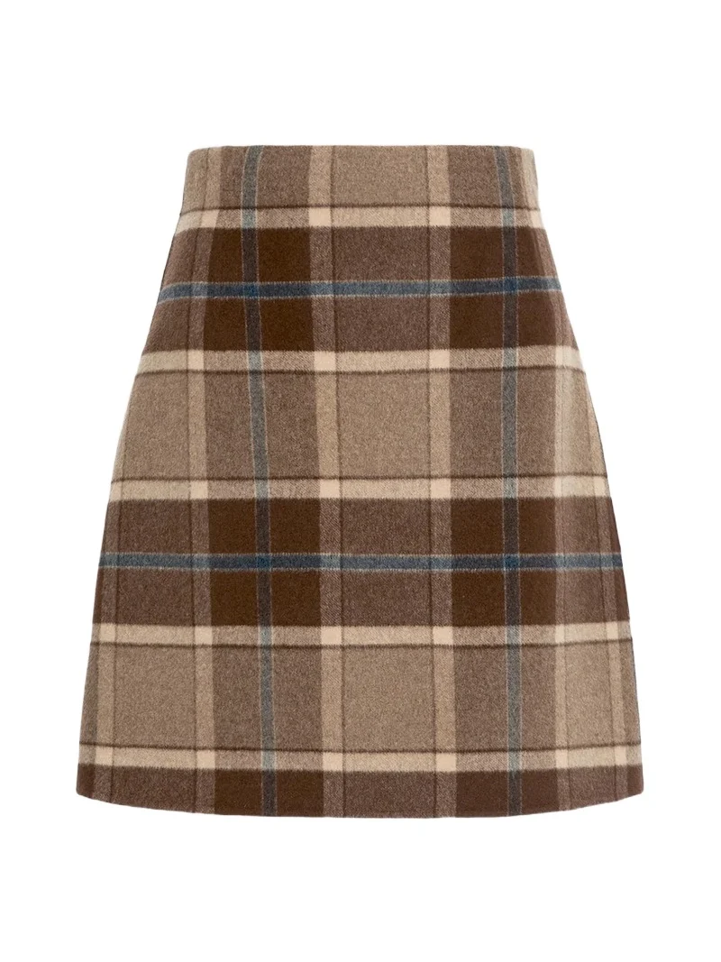 Women's Double Wool Broadcloth Skirt Women's Double Wool Broadcloth Skirt