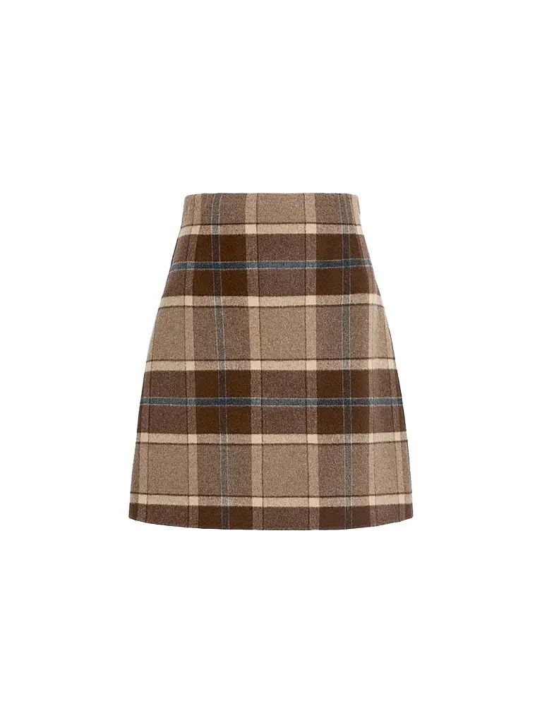 Weekend Max Mara Women's Double Wool Broadcloth Skirt