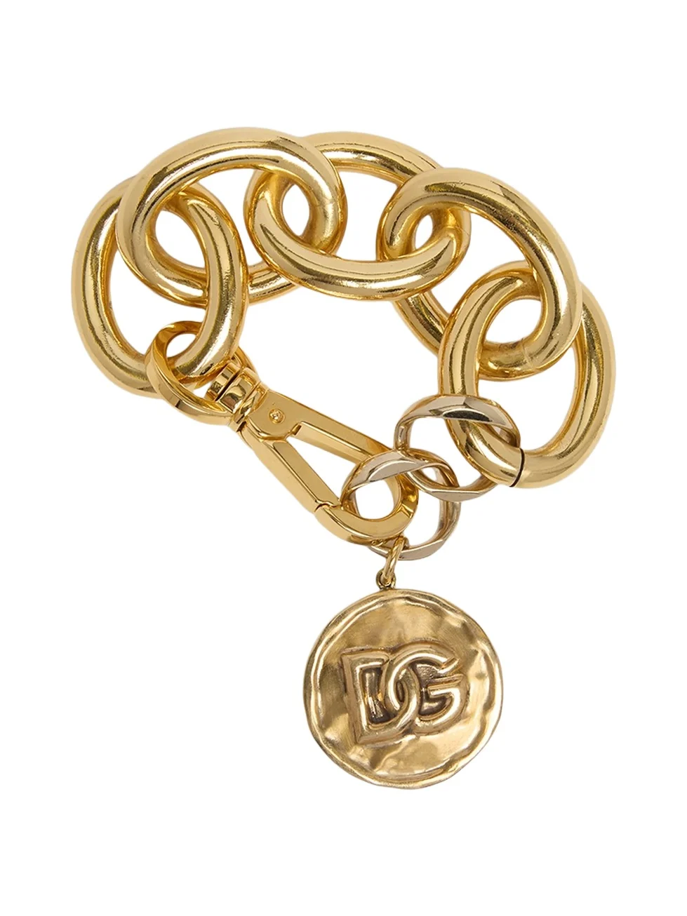 Women's Sartoriale Goldtone Monogram Charm Bracelet