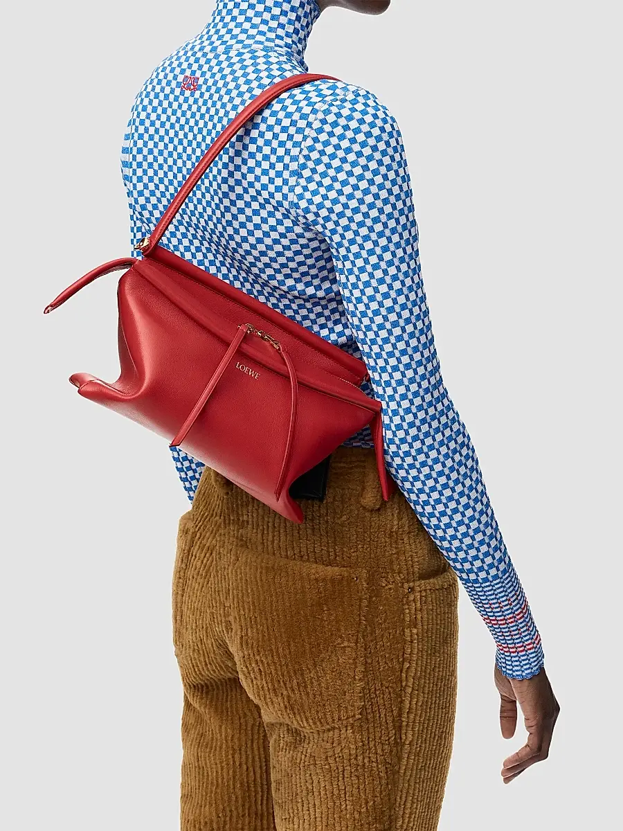 Loewe Women's Whisker Small Leather Shoulder Bag | Thumbnail 3 Loewe Women's Whisker Small Leather Shoulder Bag | Thumbnail 3