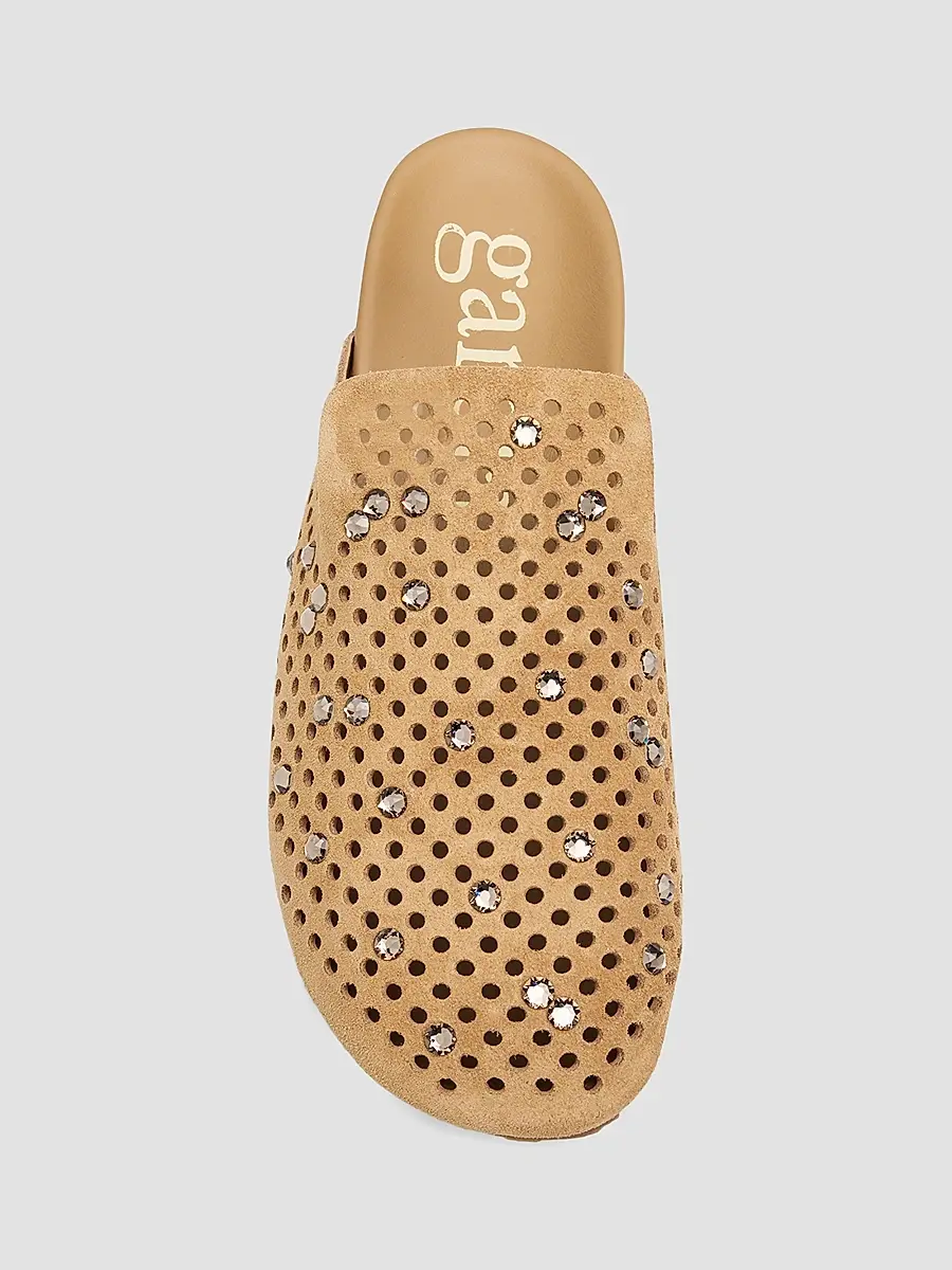 PEDRO GARCIA Women's Braidy Perforated Suede Mules | Thumbnail 5 PEDRO GARCIA Women's Braidy Perforated Suede Mules | Thumbnail 5