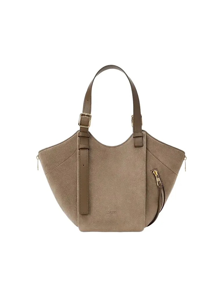 Loewe Women's Hammock Flip Suede Tote Bag