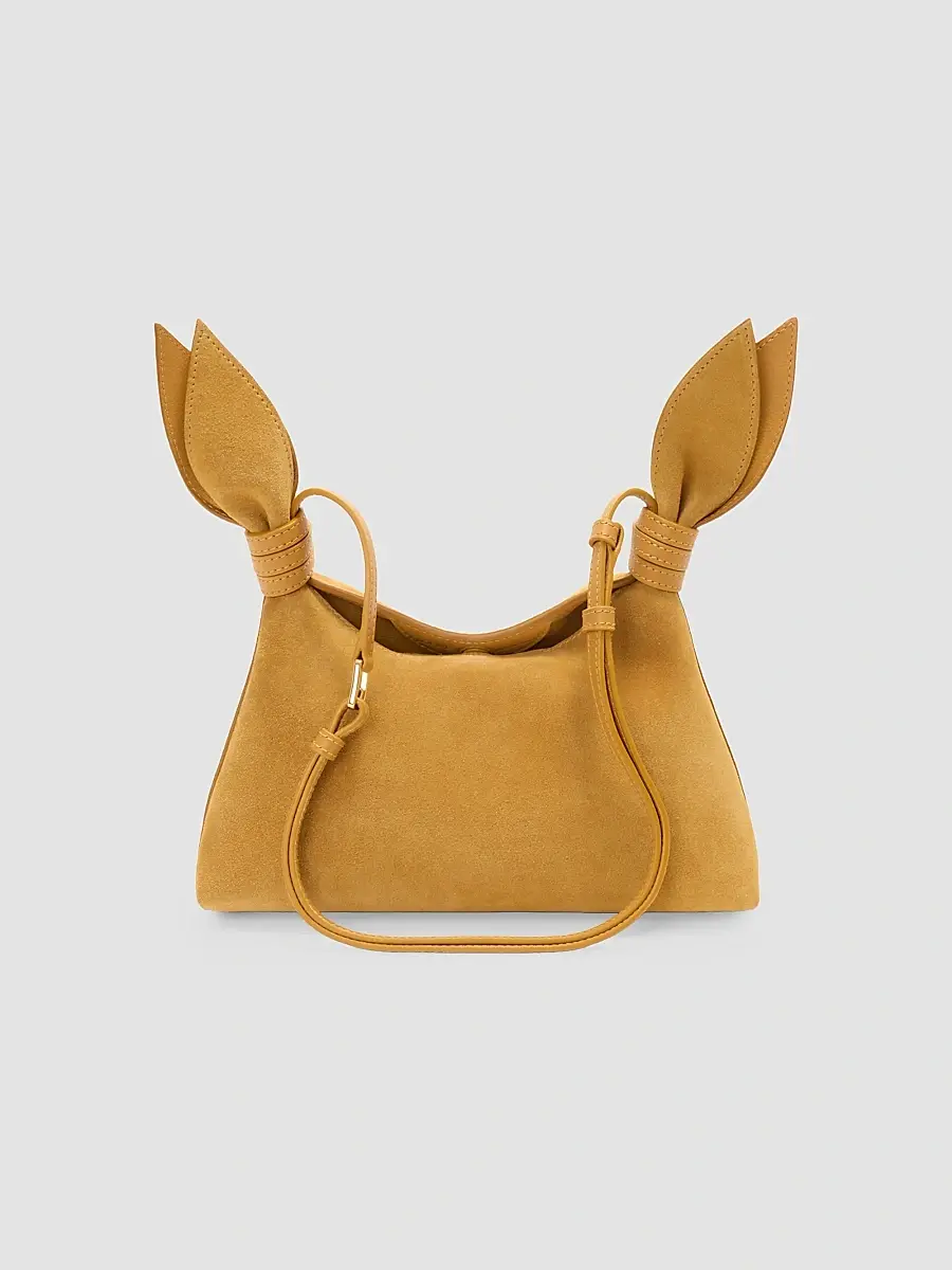 Loewe Women's Scarf Mini Suede Shoulder Bag | Thumbnail 4