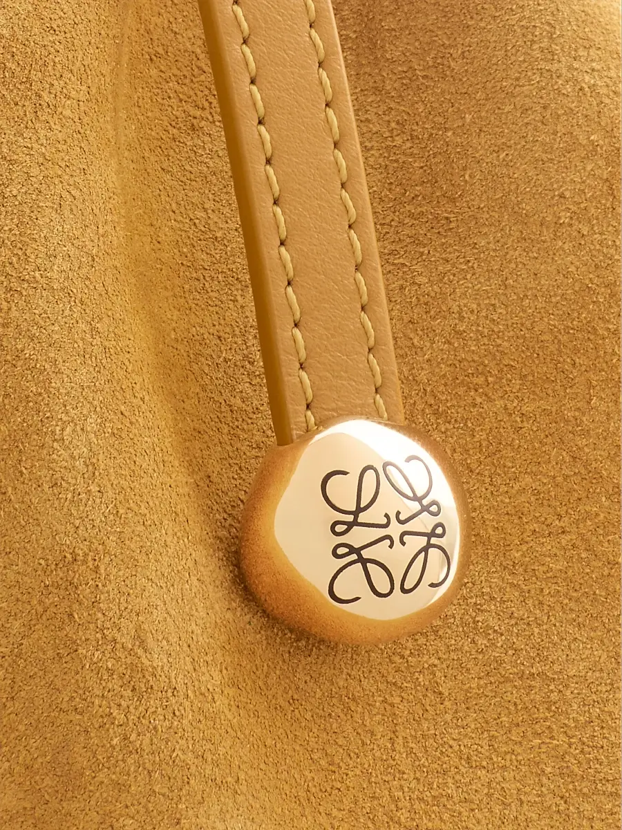 Loewe Women's Scarf Mini Suede Shoulder Bag | Thumbnail 5