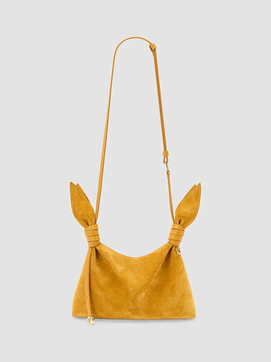Loewe Women's Scarf Mini Suede Shoulder Bag | Thumbnail 6