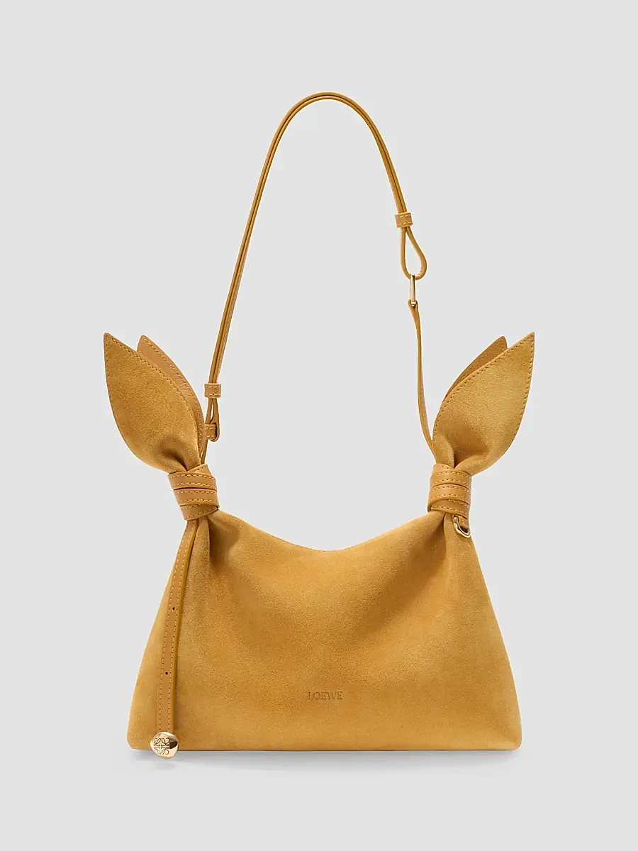 Loewe Women's Scarf Mini Suede Shoulder Bag | Thumbnail 7