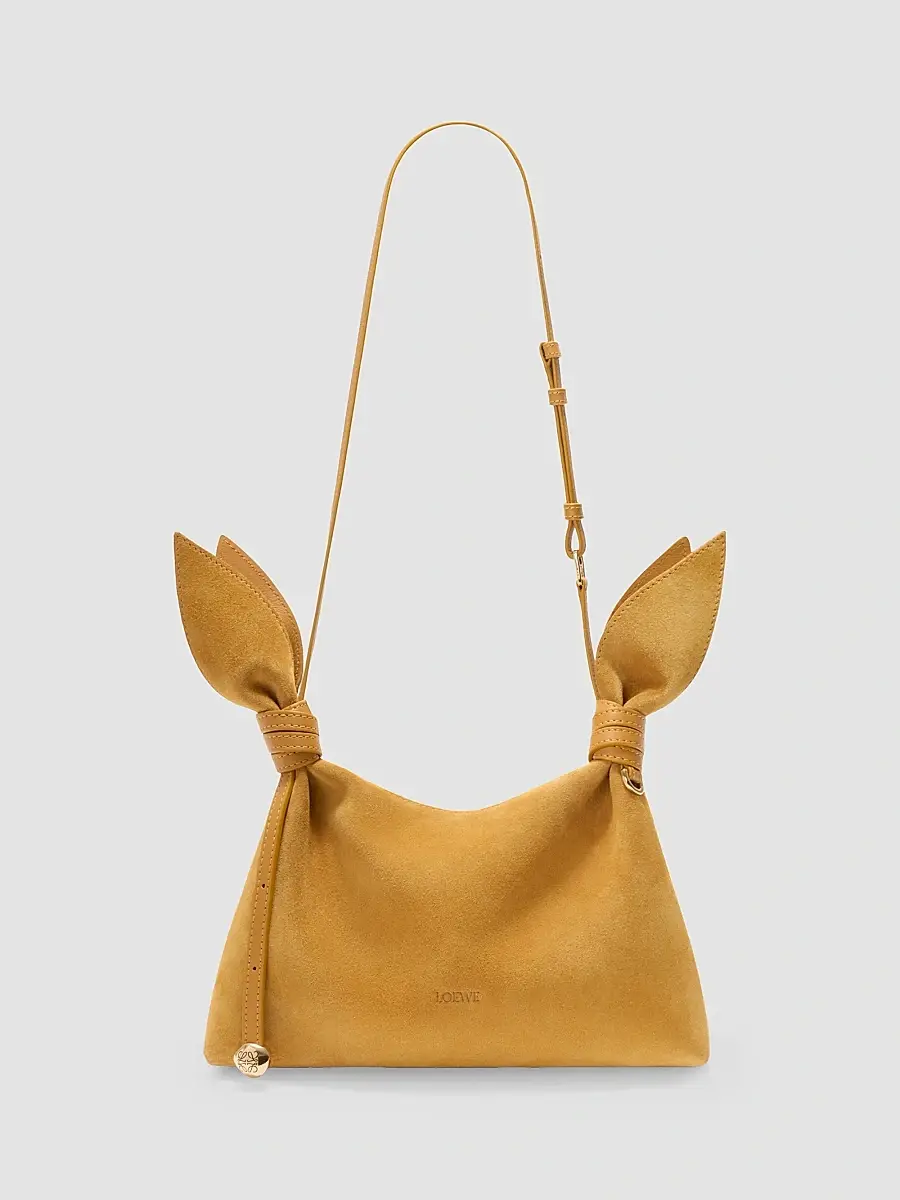 Loewe Women's Scarf Mini Suede Shoulder Bag | Thumbnail 8