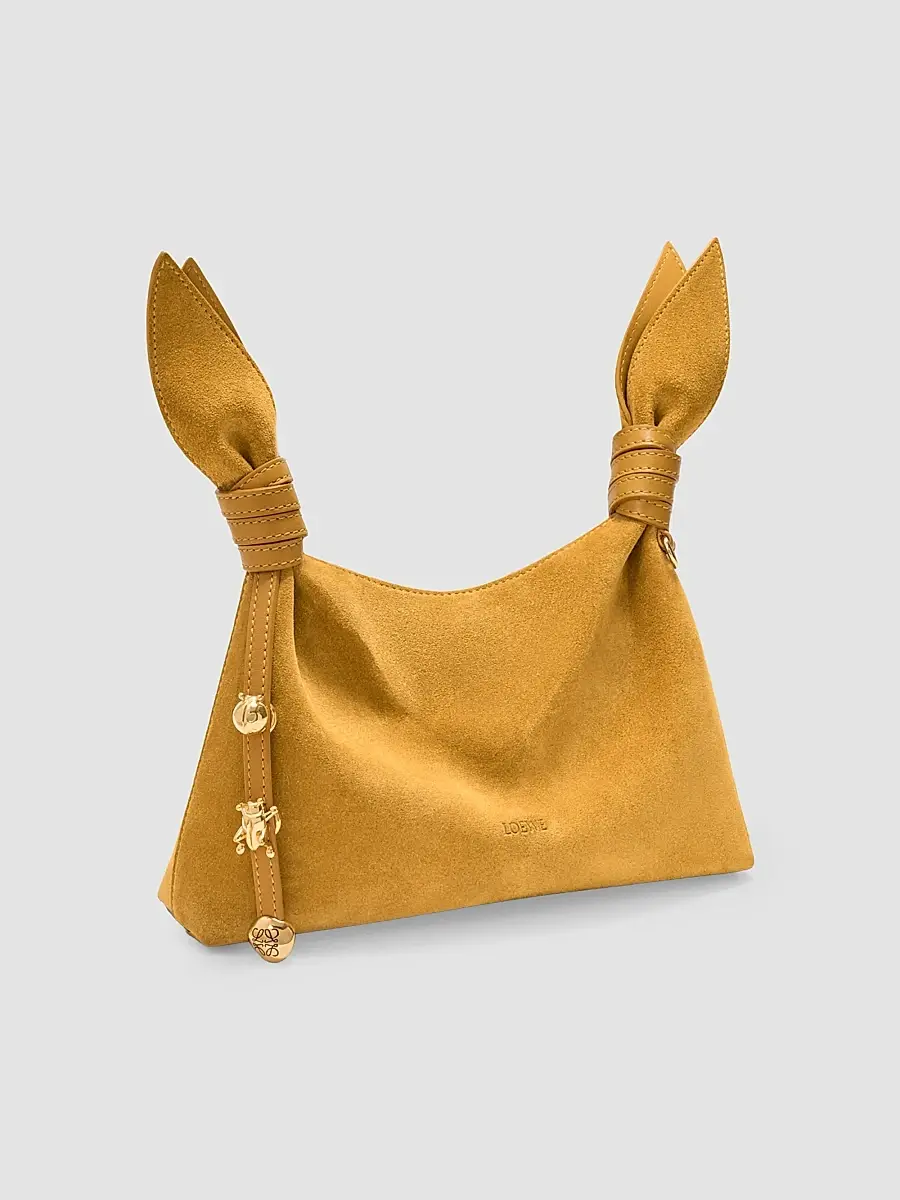 Loewe Women's Scarf Mini Suede Shoulder Bag | Thumbnail 10