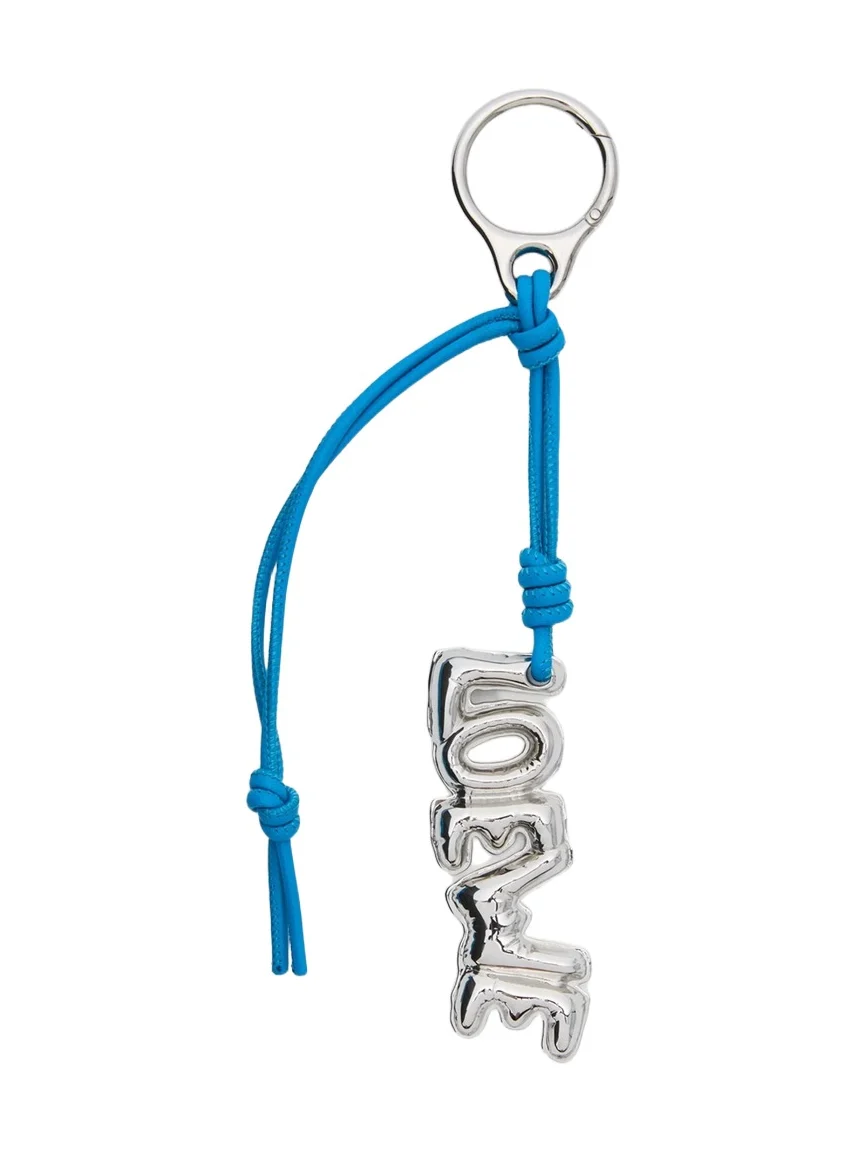 Women's Blown Leather Cord Charm